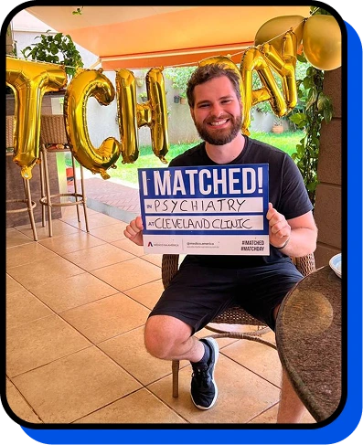 Médico brasileiro no Match Day