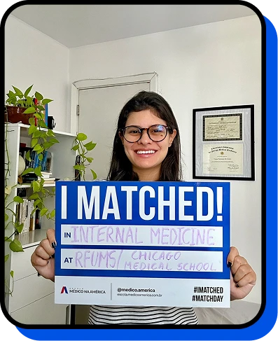 Médico brasileiro no Match Day
