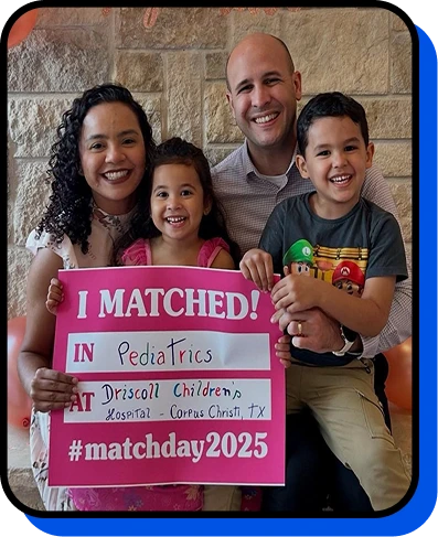 Médico brasileiro no Match Day